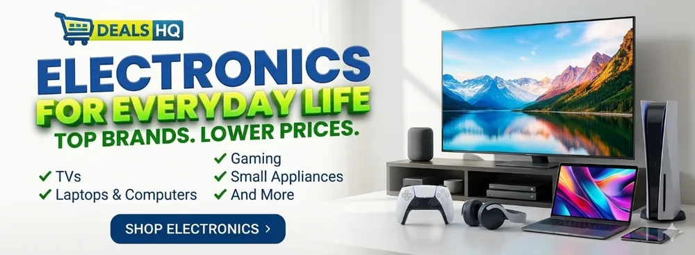 Discount electronics at Deals HQ - TVs, audio and gadgets