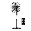 Holmes 18" Digital Oscillating 3 Speed Stand Fan with Remote Control Black
