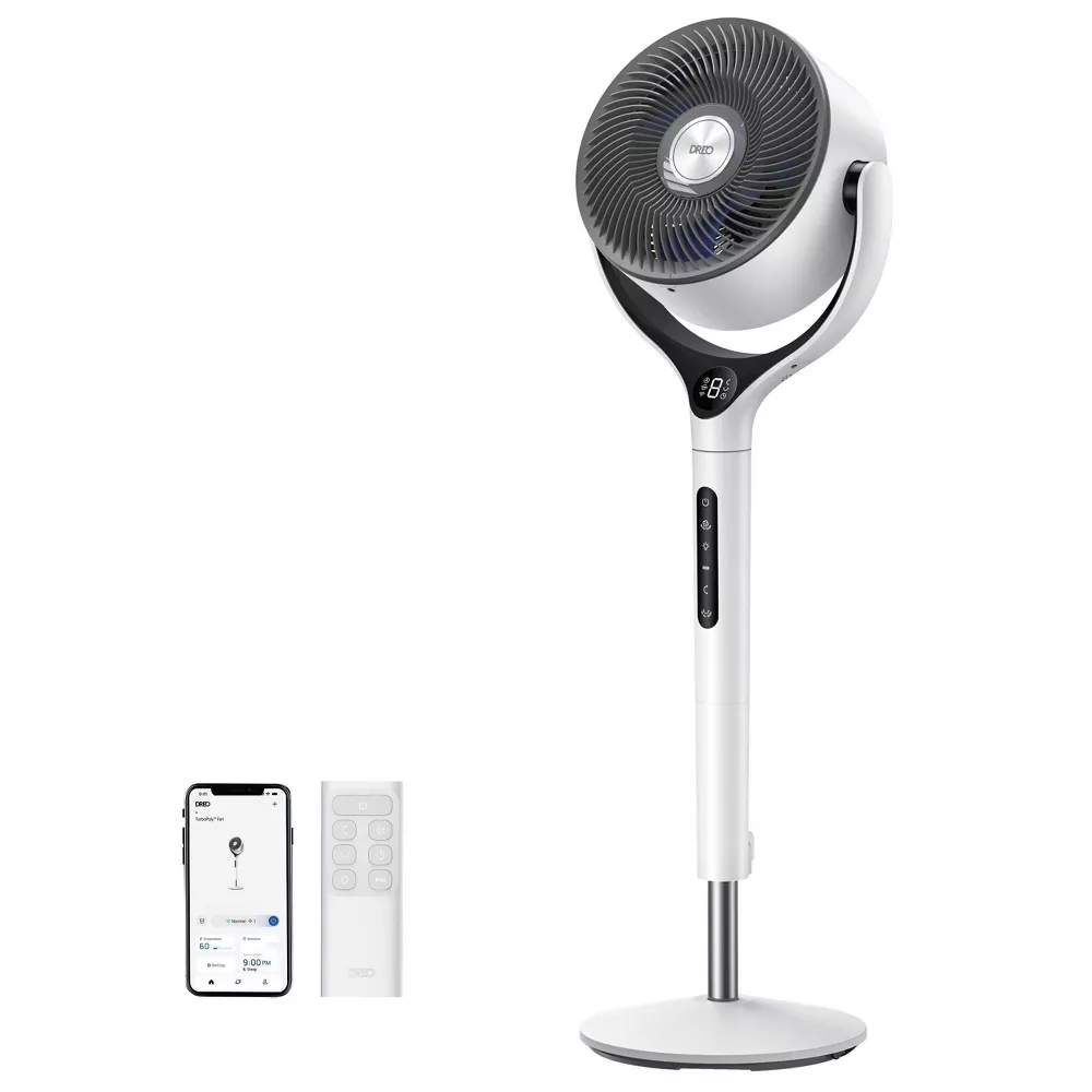 [LPTG4512168] DREO Smart 9'' 3D Oscillating Fan with RGB Lights