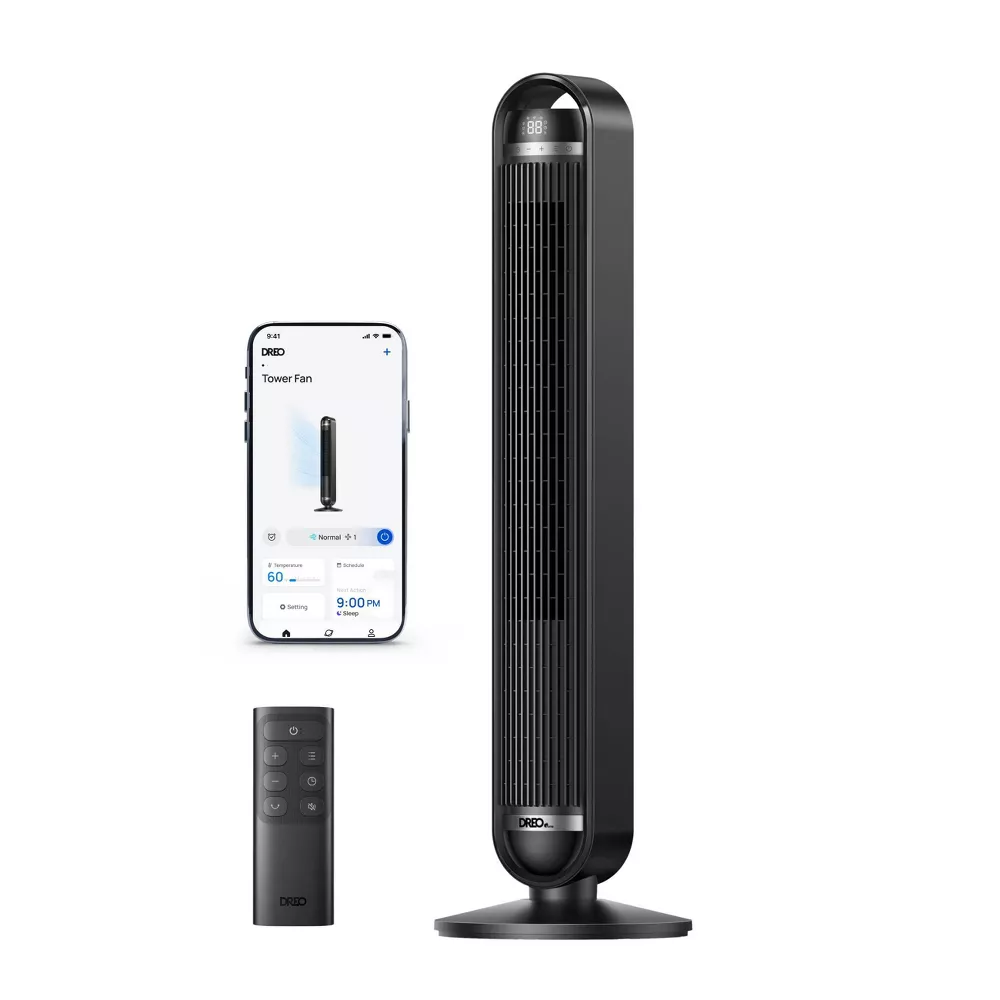 [LPTG4512518] DREO Cruiser Pro DC Smart Tower Fan Black