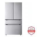 LG Standard-Depth 29.6-cu ft 36-in Wide French Door Refrigerator with Ice Maker