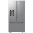 Samsung Bespoke AI Counter-Depth Sphere Ice 26-cu ft 36-in Wide French Door Refrigerator with Dual Ice Maker