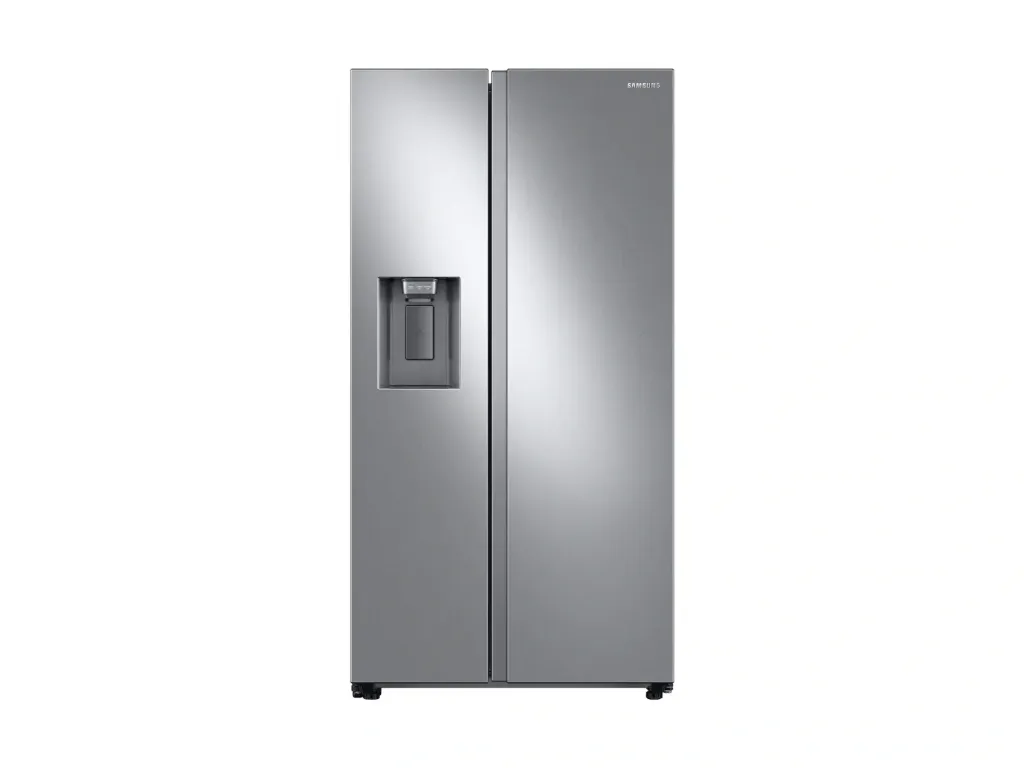 Samsung 27.4-cu ft Standard-Depth 36-in Wide Side-by-Side Refrigerator with Ice Maker ,Water and Ice Dispenser