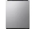 LG 24-in Front Control Built-in Dishwasher (Printproof Stainless Steel) With Third Rack, Flush Fit Install and AutoVent Dry , 48-Decibel