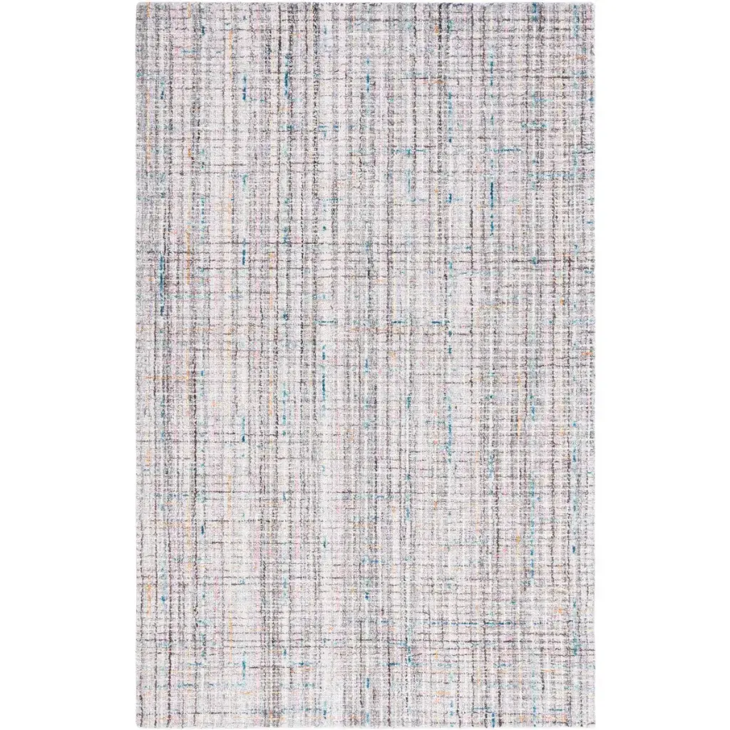 Abstract ABT490 Hand Tufted Area Rug - Pink/Brown - 6'x9' - Safavieh.