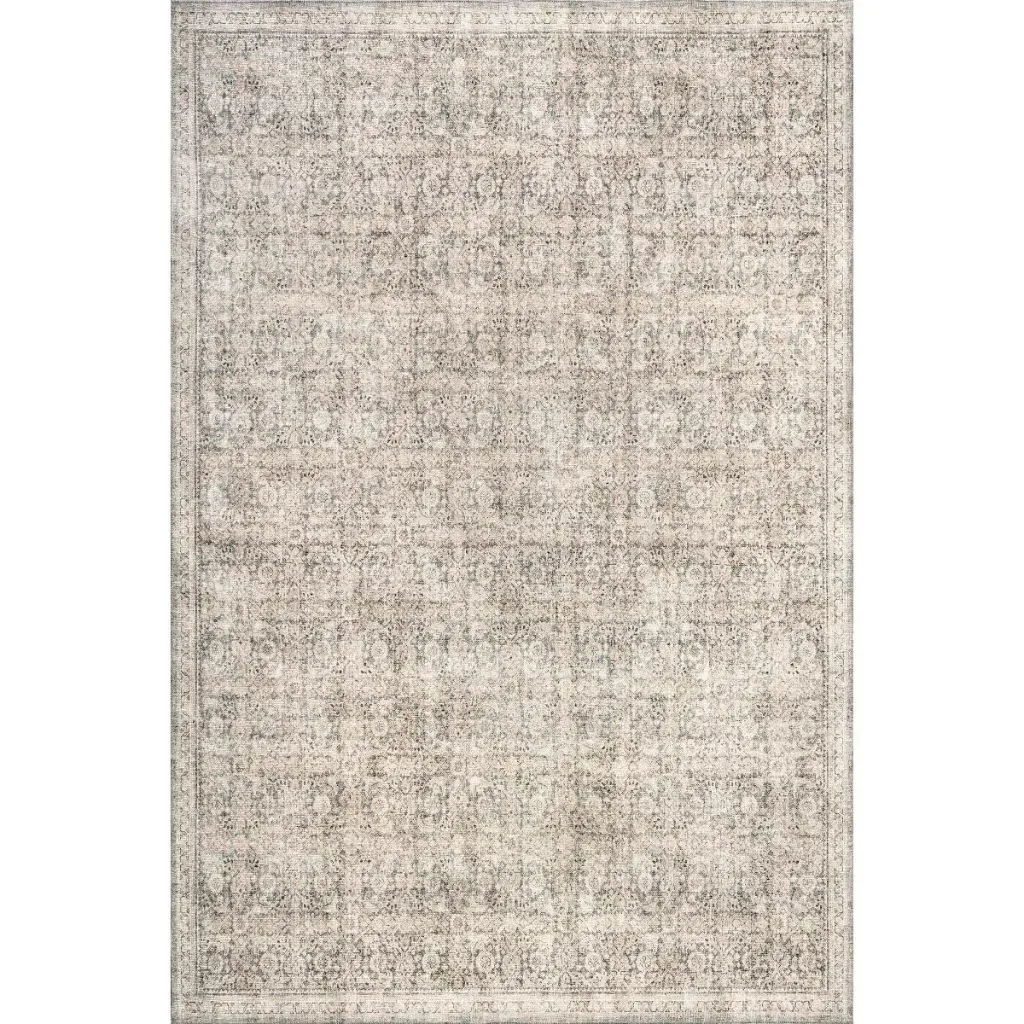 nuLOOM Daniela Farmhouse Chunky Jute Area Rug, 6' x 9', Off White