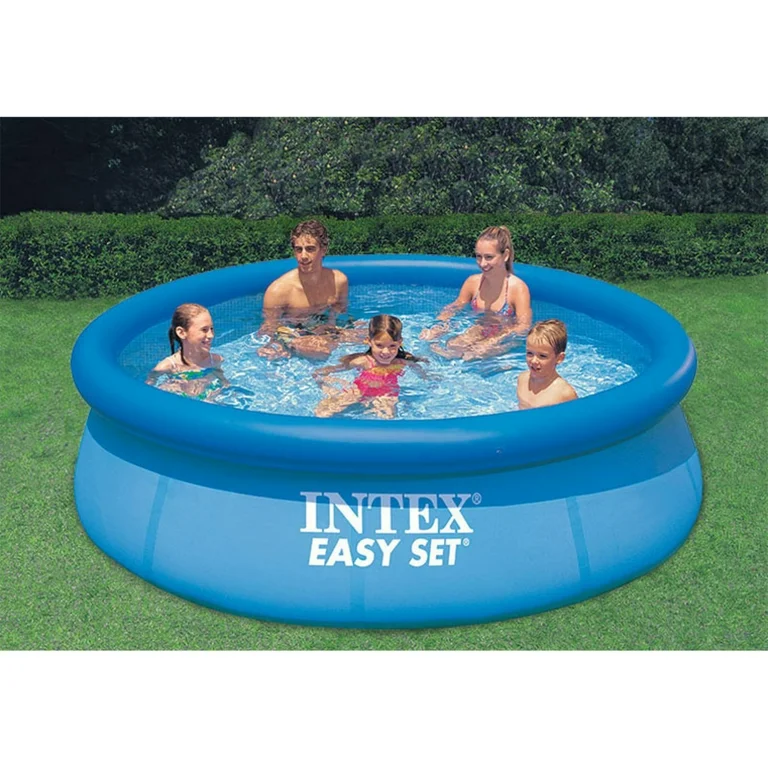 Intex 10' x 30" Easy Set Round Inflatable Above Ground Pool with Filter Pump (Please be advised that sets may be missing pieces or otherwise incomplete.)