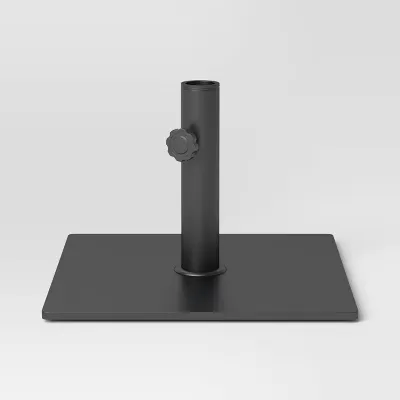 Fillable Outdoor Patio Market Umbrella Bases Black - Room Essentials