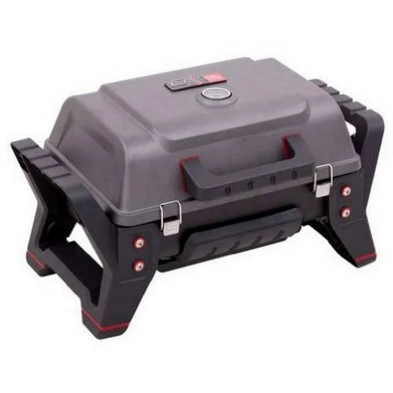 Char-Broil TRU-Infrared Grill2Go X200 Tabletop 9,500 BTU Gas Grill 12401734 - Gray